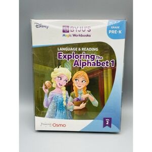 Byjus Disney Magic Workbook Pre-K Language Reading Exploring The Alphabet 1 v. 2